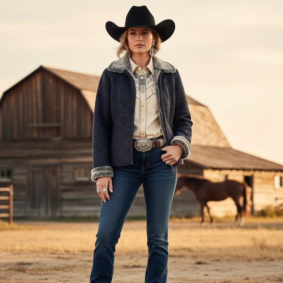 Outback Trading Co Floral Jacket - Picture 9 of 9